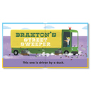 My Big Truck, Little Truck Personalized Board Book