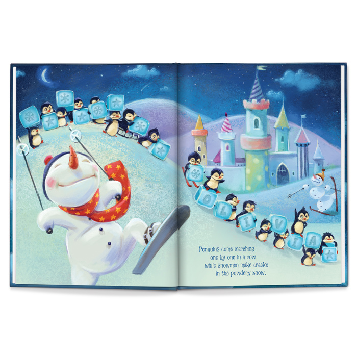 A Christmas Dream for Me - personalized book