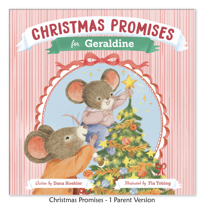Christmas Promises for Baby Personalized Book