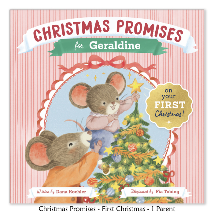 Christmas Promises for Baby Personalized Book