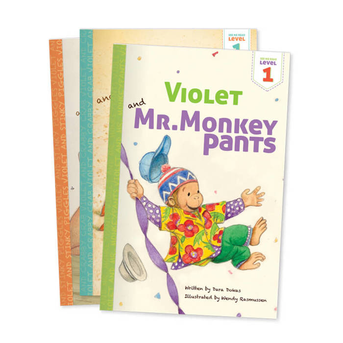 See Me Read™ - Set of 3 Personalized Early Reader Storybooks, Level 1 