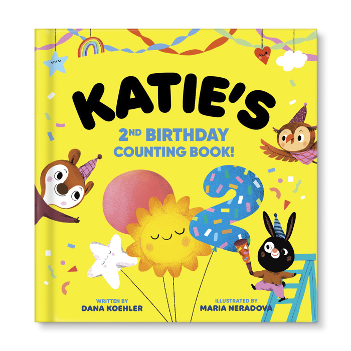 My Birthday Counting Personalized Board Book