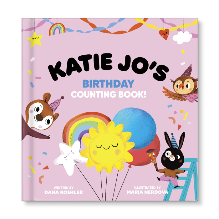My Birthday Counting Personalized Board Book