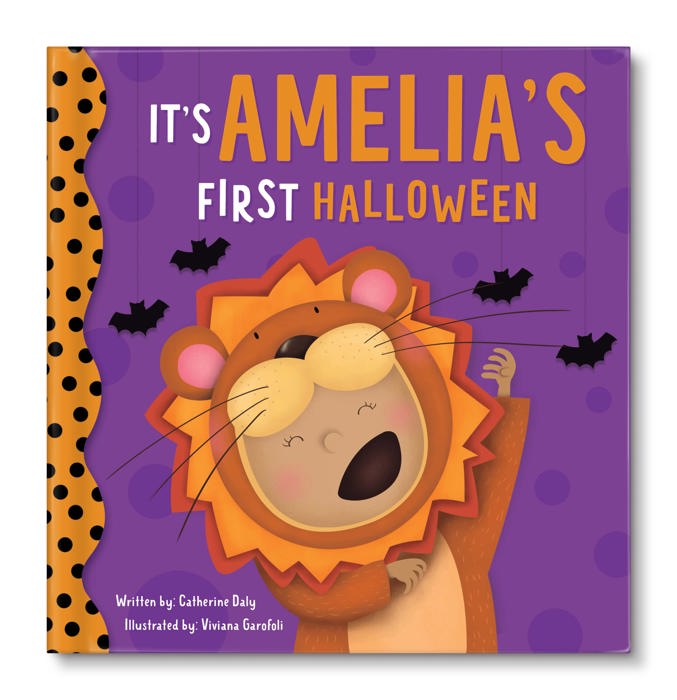 It's My Halloween Personalized Board Book
