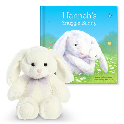 My Snuggle Bunny Personalized Book & Bunny Gift Set