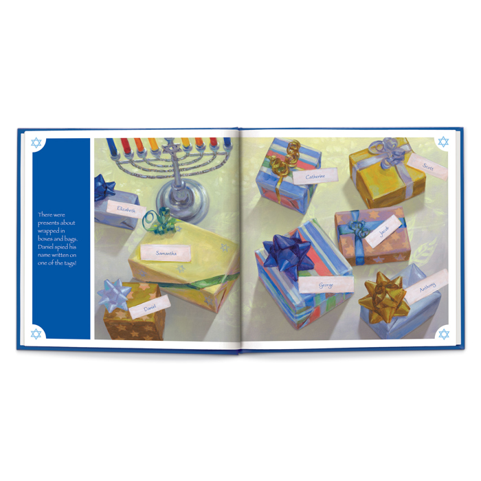 A Hanukkah Bear for Me Personalized Gift Set
