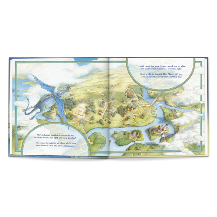 My Royal Birthday Adventure - Personalized Book, Dragon Edition