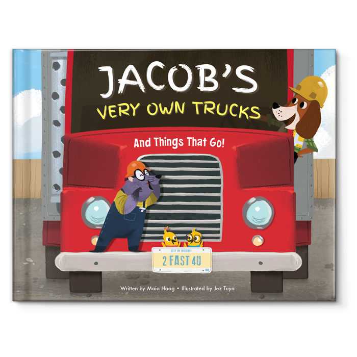 My Very Own Trucks - Personalized Book