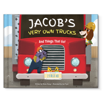 My Very Own Trucks - Personalized Book