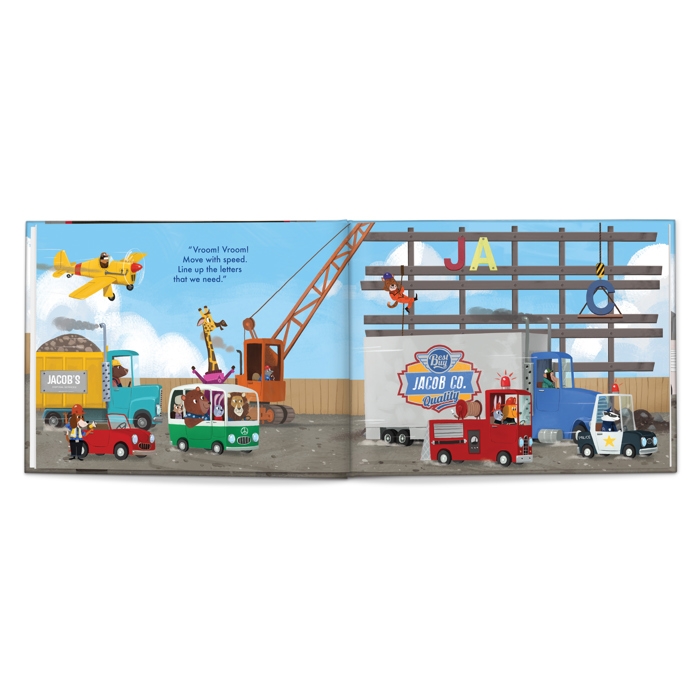 My Very Own Trucks - Personalized Book