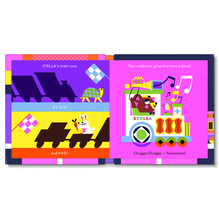 My Name Train Personalized Board Book