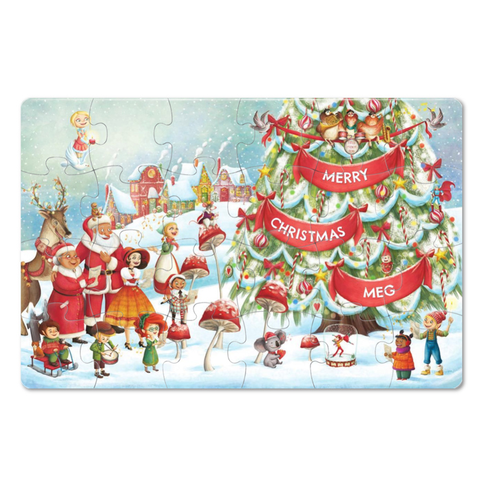 My Very Own Christmas Personalized Puzzle - 24 Pieces 