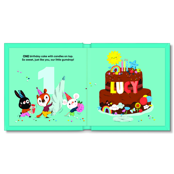 My Birthday Counting Personalized Board Book