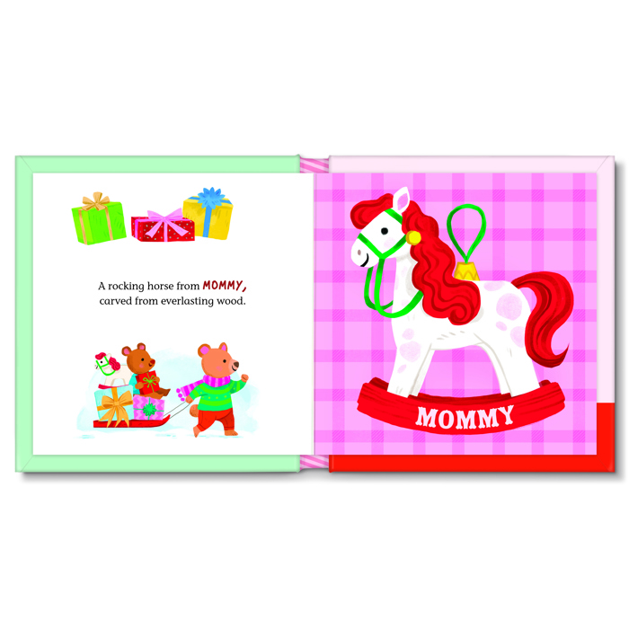 I See My Family at Christmas  - Personalized Board Book 