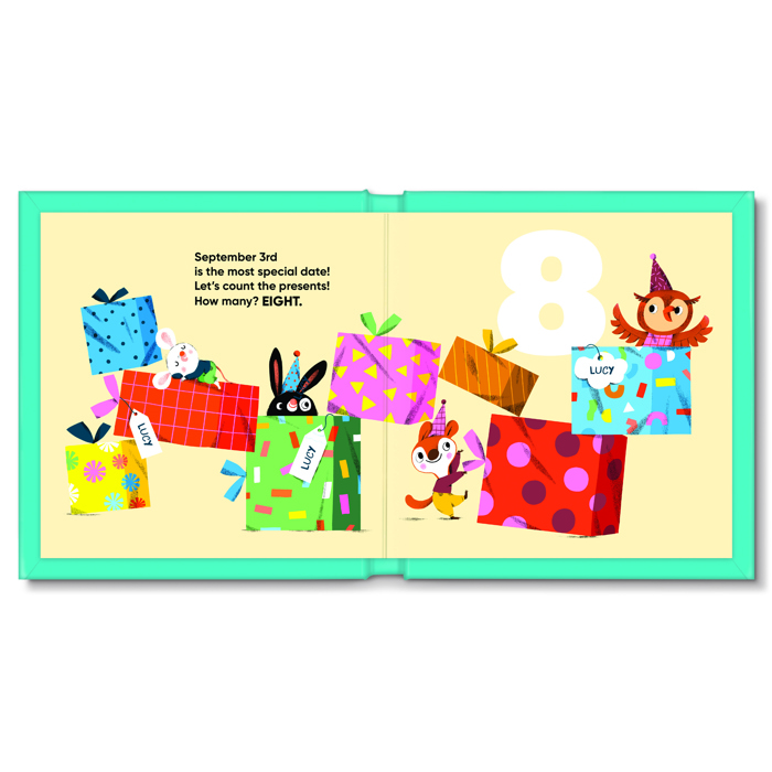 My Birthday Counting Personalized Board Book