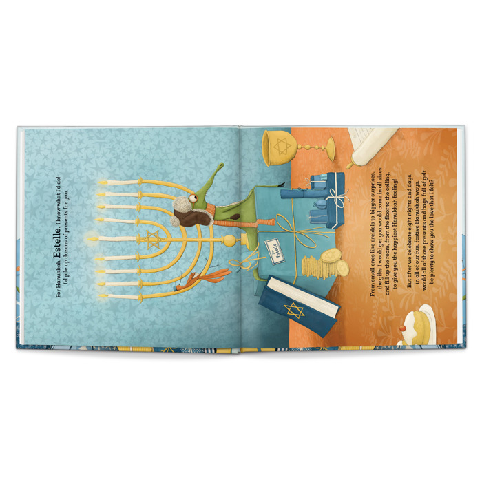 A Hanukkah Gift for a Someone Like You - personalized book