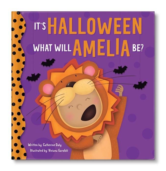 It's My Halloween Personalized Board Book