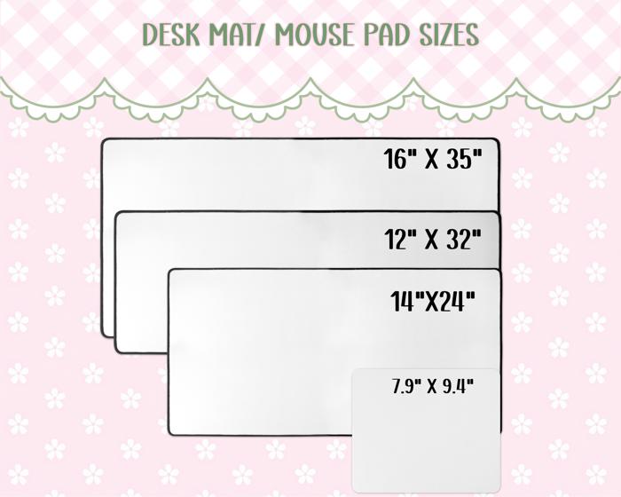 Personalized Cats & Books Desk Mat