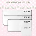  Personalized Cats & Books Desk Mat
