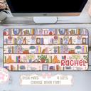  Personalized Cats & Books Desk Mat
