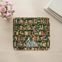  Personalized Green Bookshelf Desk Mat