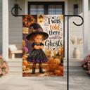  I Was Told There Would Be Ghosts Garden Flag, 12x18 Double Sided Flag: Front Yard Decor
