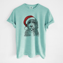 Small Chalky Mint - Bernedoodle Santa Dog Breed Comfort Colors T-shirts - 40+ Dog Breeds