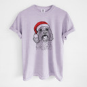 Medium Orchid - Cavapoo Santa Dog Breed Comfort Colors T-shirts - 40+ Dog Breeds