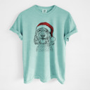 Large Chalky Mint - Cockapoo Santa Dog Breed Comfort Colors T-shirts - 40+ Dog Breeds