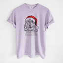 Small Orchid - Cockapoo Santa Dog Breed Comfort Colors T-shirts - 40+ Dog Breeds