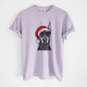 Large Orchid - Doberman Pinscher Cropped Santa Dog Breed Comfort Colors T-shirts - 40+ Dog Breeds