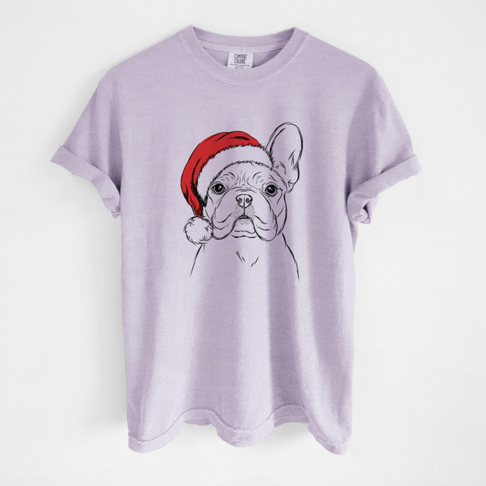 Santa Dog Breed Comfort Colors T-shirts - 40+ Dog Breeds