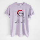 Small Orchid - English Bulldog Santa Dog Breed Comfort Colors T-shirts - 40+ Dog Breeds