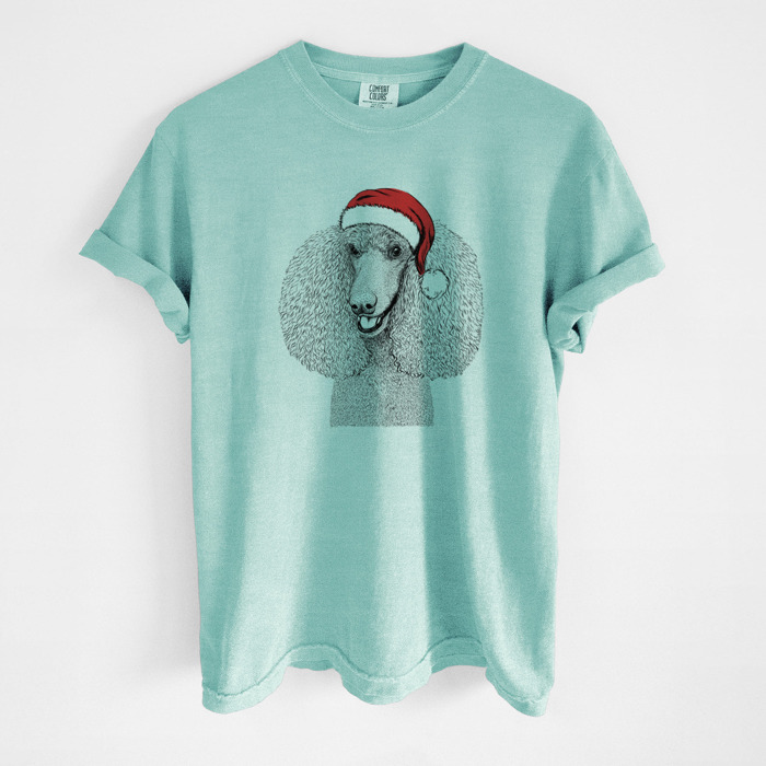 Santa Dog Breed Comfort Colors T-shirts - 40+ Dog Breeds