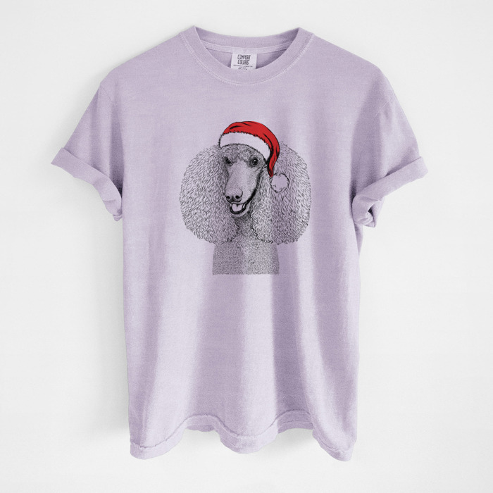 Santa Dog Breed Comfort Colors T-shirts - 40+ Dog Breeds