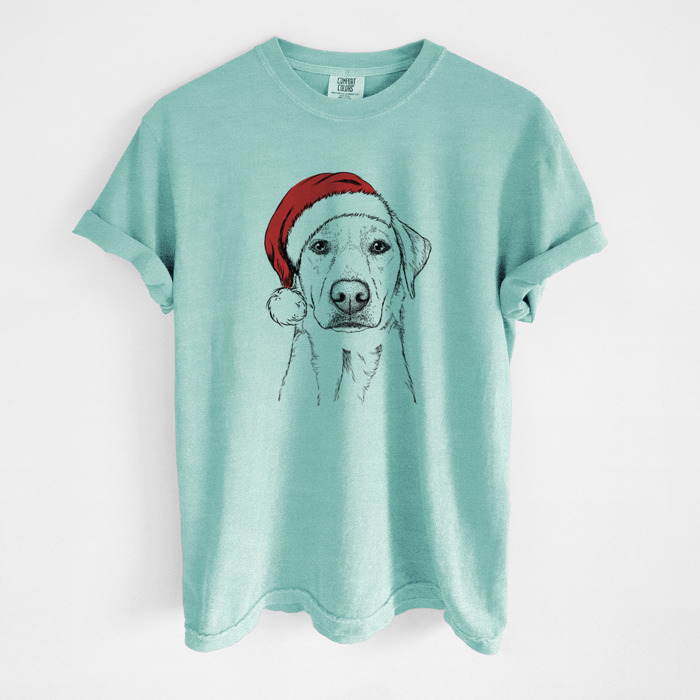 Santa Dog Breed Comfort Colors T-shirts - 40+ Dog Breeds