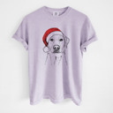 XL Orchid - Yellow Lab Santa Dog Breed Comfort Colors T-shirts - 40+ Dog Breeds