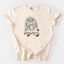 XXL Ivory - Goldendoodle 2 Detailed Hand Drawn Thankful Dog Breed Comfort Colors T-shirts - 25+ Dog Breeds