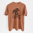 Small Ivory - Great Dane Detailed Hand Drawn Thankful Dog Breed Comfort Colors T-shirts - 25+ Dog Breeds