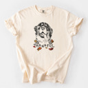 XL Ivory - Bernese Mountain Dog Detailed Hand Drawn Thankful Dog Breed Comfort Colors T-shirts - 25+ Dog Breeds