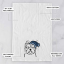 Cairn Terrier Winter Beanie Dog  Breed Tea Towel - 50+ Breeds