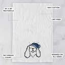 Cavalier King Charles Winter Beanie Dog  Breed Tea Towel - 50+ Breeds