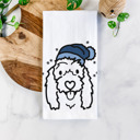 Coton de Tulear Winter Beanie Dog  Breed Tea Towel - 50+ Breeds