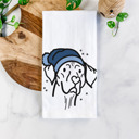 Vizsla Winter Beanie Dog  Breed Tea Towel - 50+ Breeds