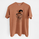 Large Yam - Vizsla Halloween Witch Dog Comfort Colors T-shirts - 25+ Dog Breeds