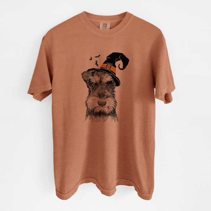 Halloween Witch Dog Comfort Colors T-shirts - 25+ Dog Breeds