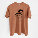 Small Yam - Labrador Retriever Halloween Witch Dog Comfort Colors T-shirts - 25+ Dog Breeds