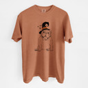 XL Yam - English Bulldog Halloween Witch Dog Comfort Colors T-shirts - 25+ Dog Breeds