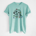 XXL Chalky Mint - Havanese Christmas Lights Dog Breed Comfort Colors T-shirts - 40+ Dog Breeds