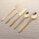  Estique PVD 5 Pcs. Flatware Set